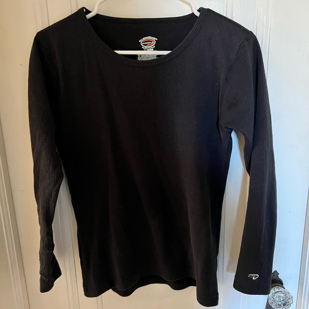 Black Long Sleeve Women's Top